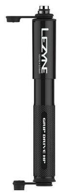 Lezyne grip drive hp s handpomp (max 120 psi / 8.3 bar) zwart