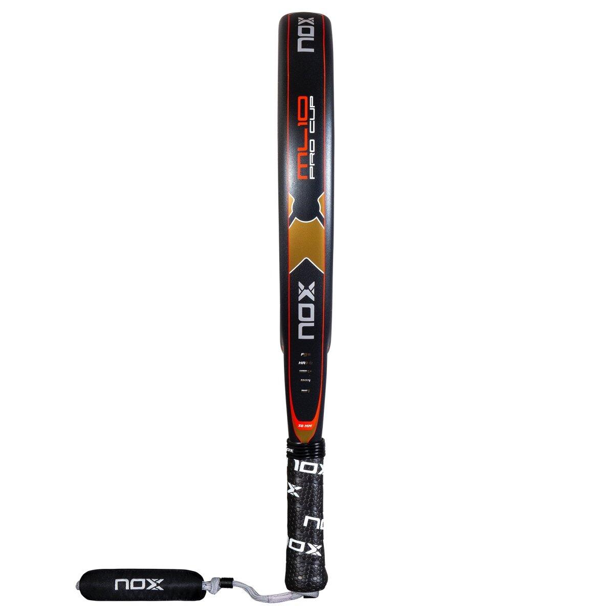 ML10 PRO CUP ROUGH SURFACE EDITION. A raquete de Miguel Lamperti 3/7