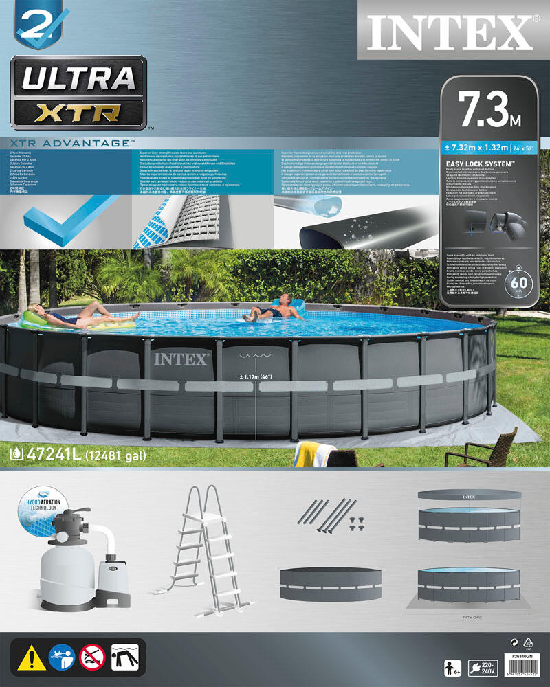 Intex Ultra XTR Frame zwembad 732 x 132 cm 5/7