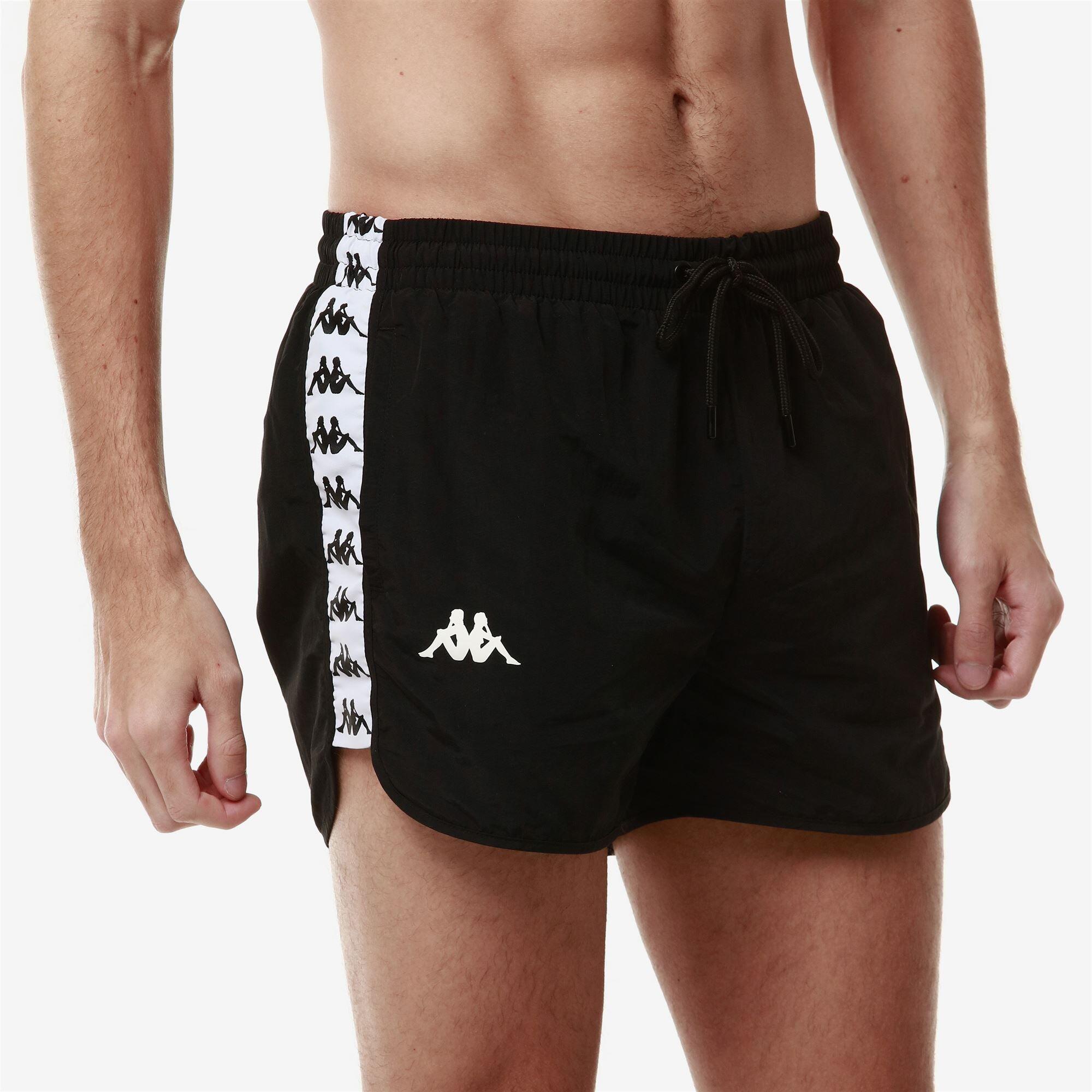 costume mare da bambino in nylon nero da nuoto 5/7