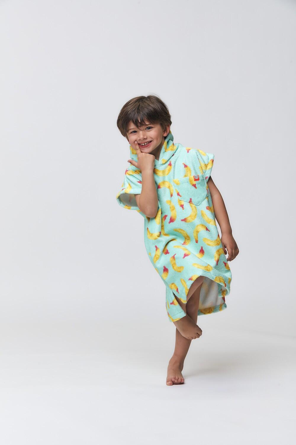AFTER ESSENTIALS Poncho baby - Banana Stain