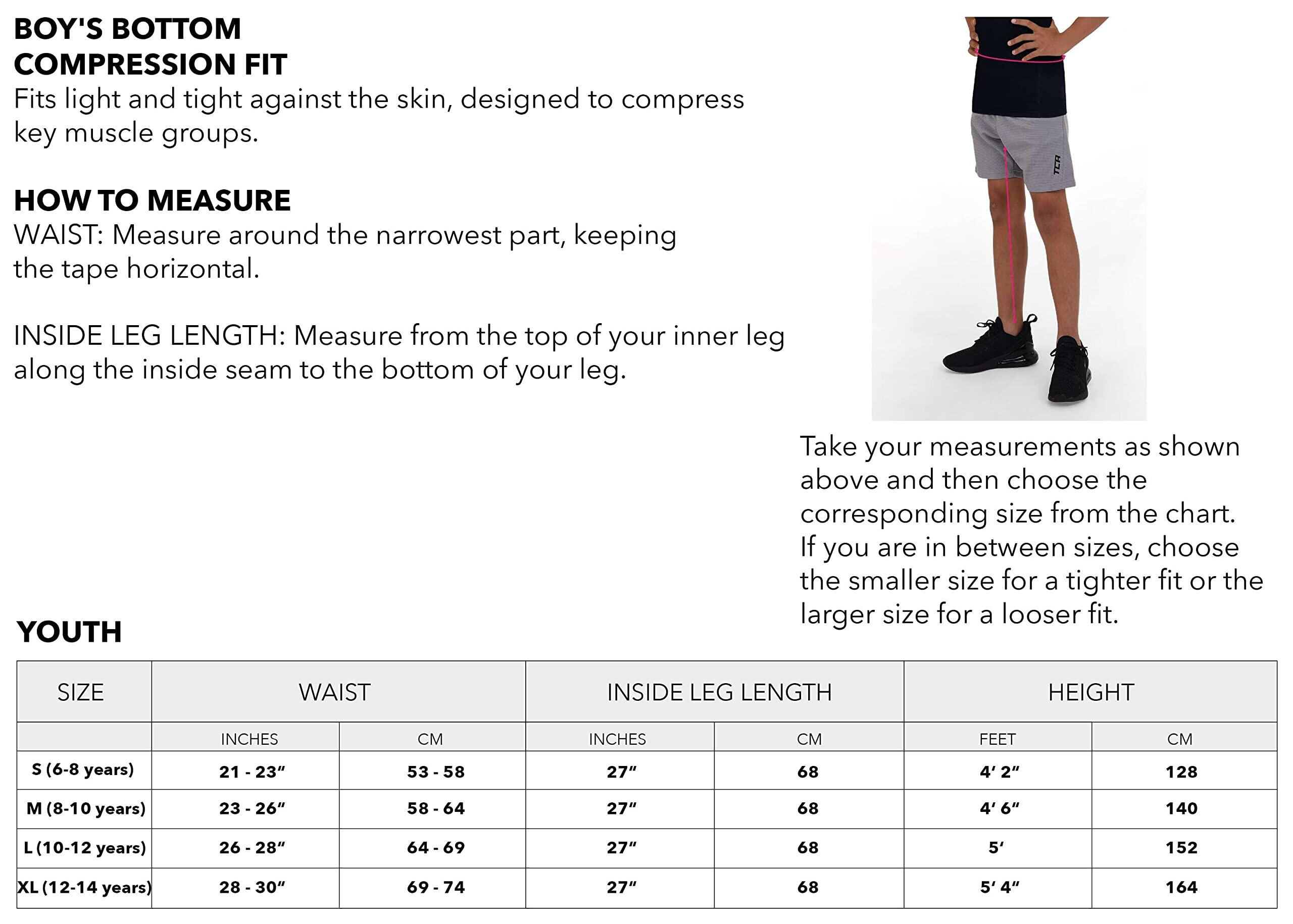 Boys' Super Thermal Compression Shorts - Graphite 6/6