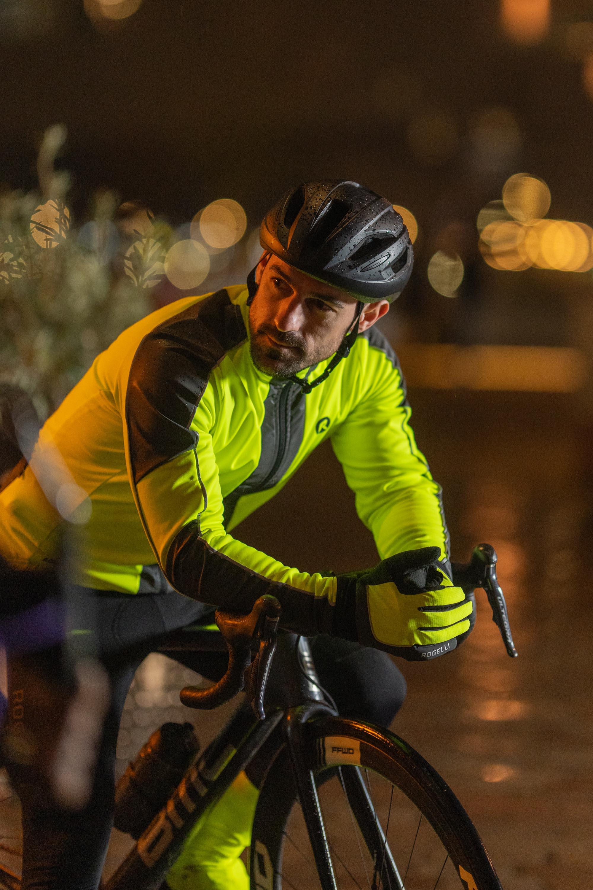Fietshandschoenen Winter Heren - Padding -  Essential HI VIS 3/5