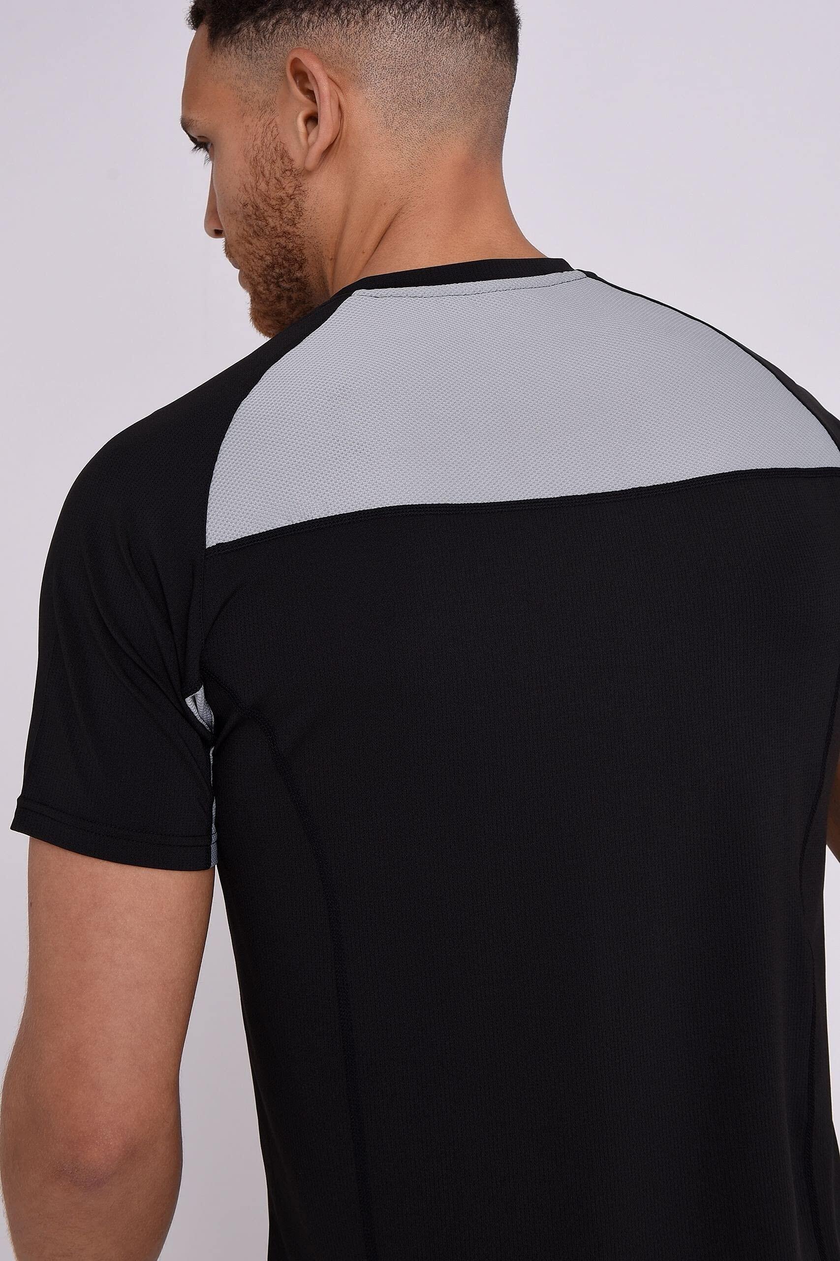 Quickdry Sport Tshirts für Herren Fitness - Kurzarm Sport Shirt für Männer 4/7