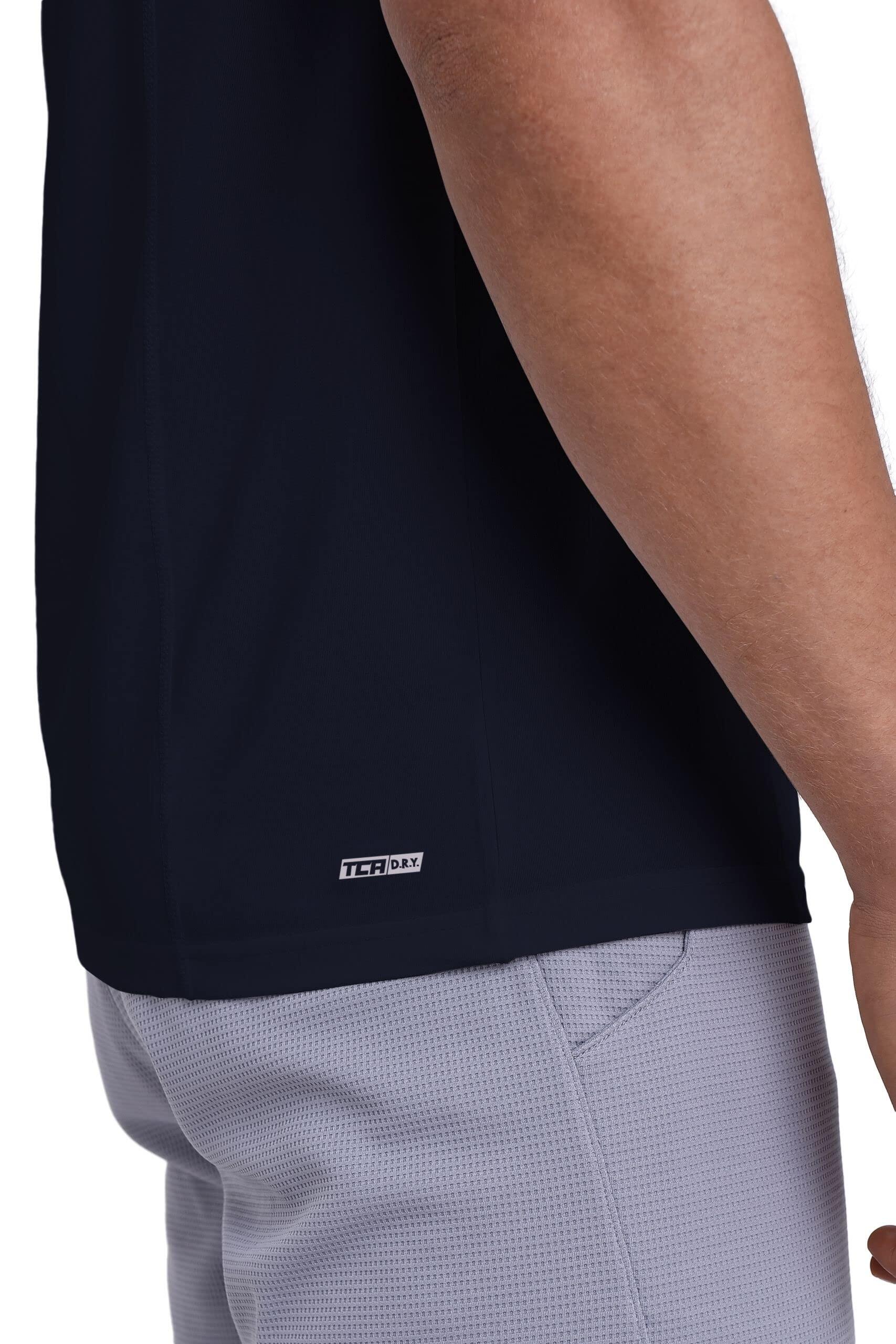 Heren T-shirt met korte mouwen en sneldrogend materiaal. 5/7