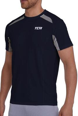 Heren t-shirt met korte mouwen en sneldrogend materiaal.