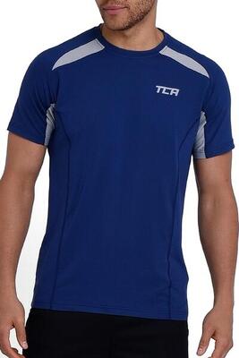 Heren t-shirt met korte mouwen en sneldrogend materiaal.