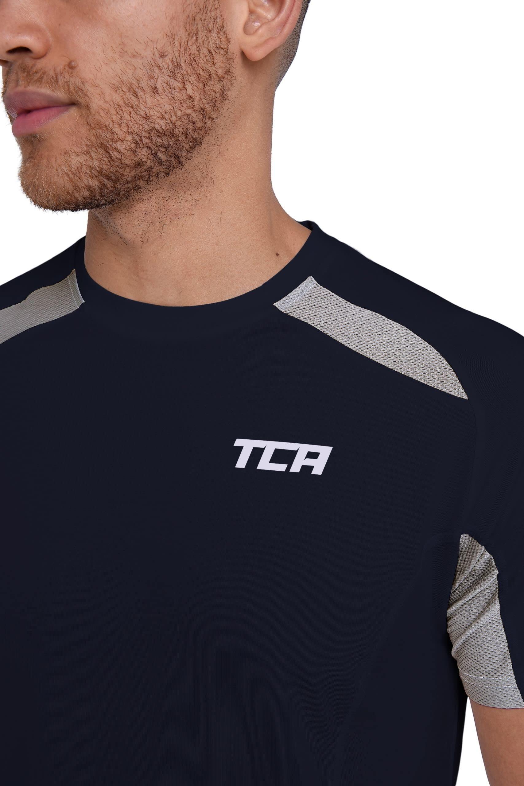 Heren T-shirt met korte mouwen en sneldrogend materiaal. 3/7