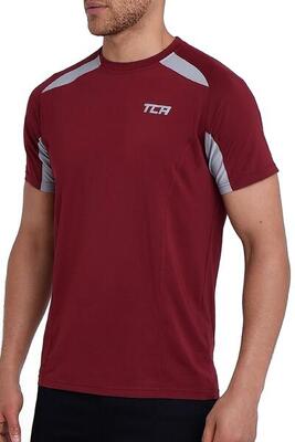 Heren t-shirt met korte mouwen en sneldrogend materiaal.
