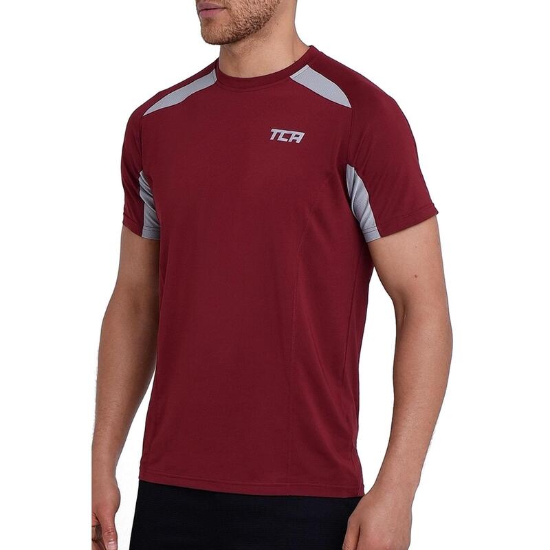 Haut de compression QuickDry à manches courtes pour homme