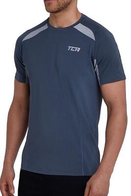 Heren t-shirt met korte mouwen en sneldrogend materiaal.