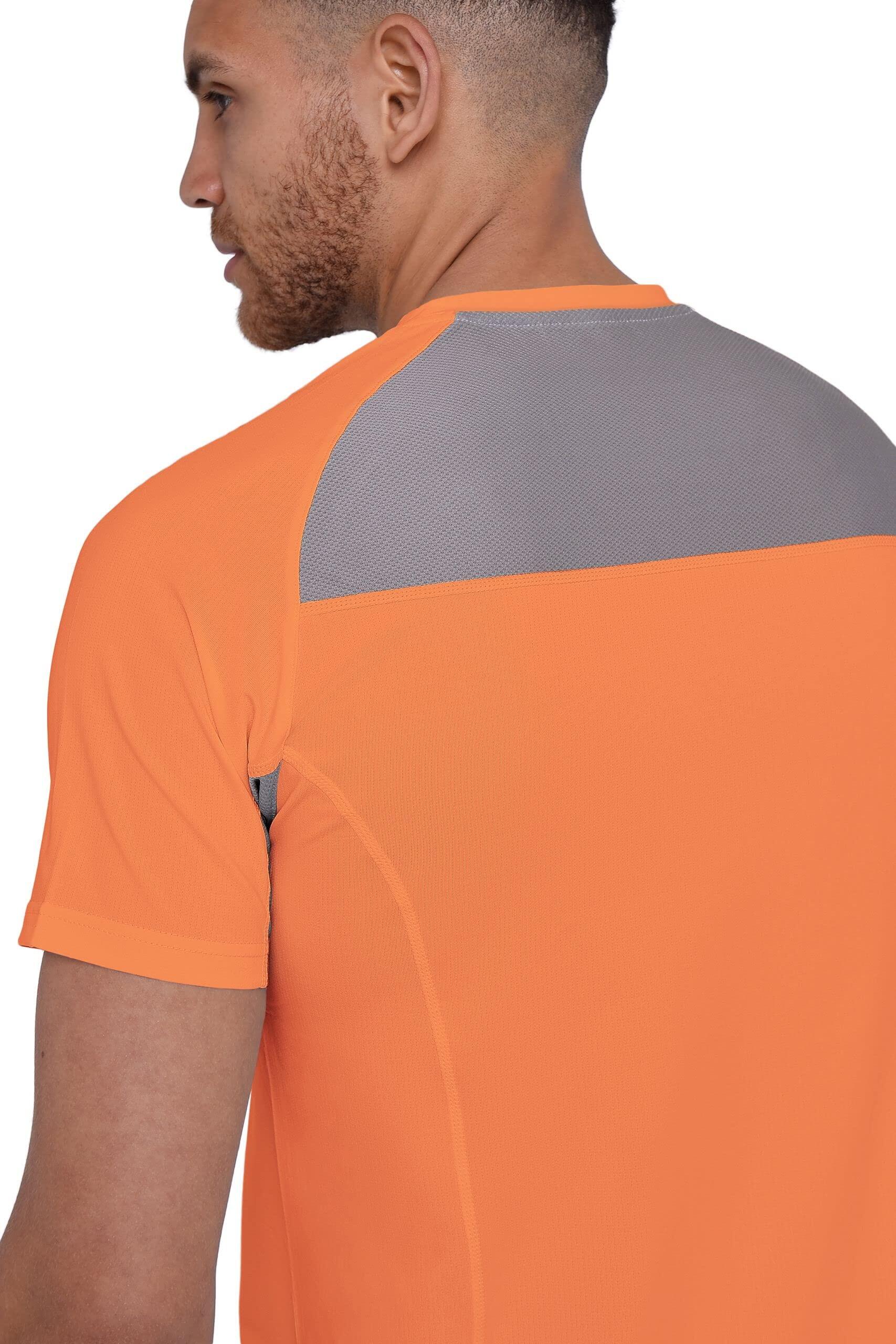 Heren T-shirt met korte mouwen en sneldrogend materiaal. 4/7