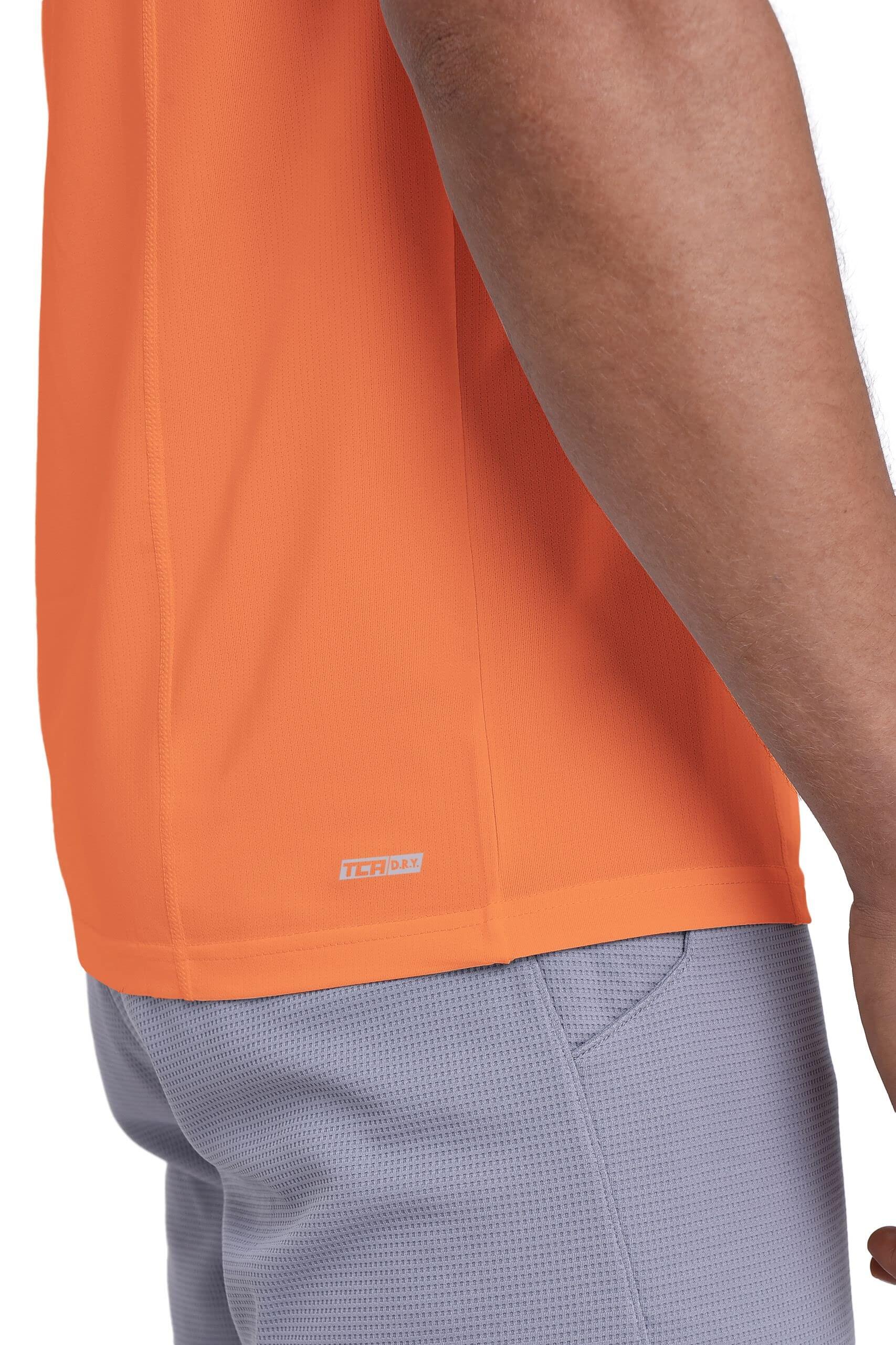 Heren T-shirt met korte mouwen en sneldrogend materiaal. 5/7