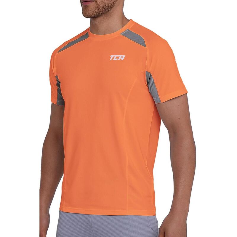 Haut de compression QuickDry à manches courtes pour homme