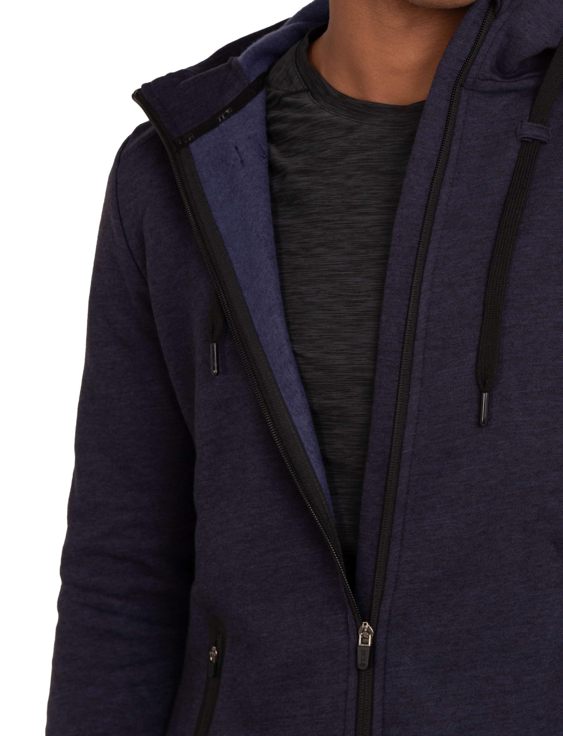 Men’s Revolution Tech Hoodie with Zip Pockets - Navy Marl 4/7
