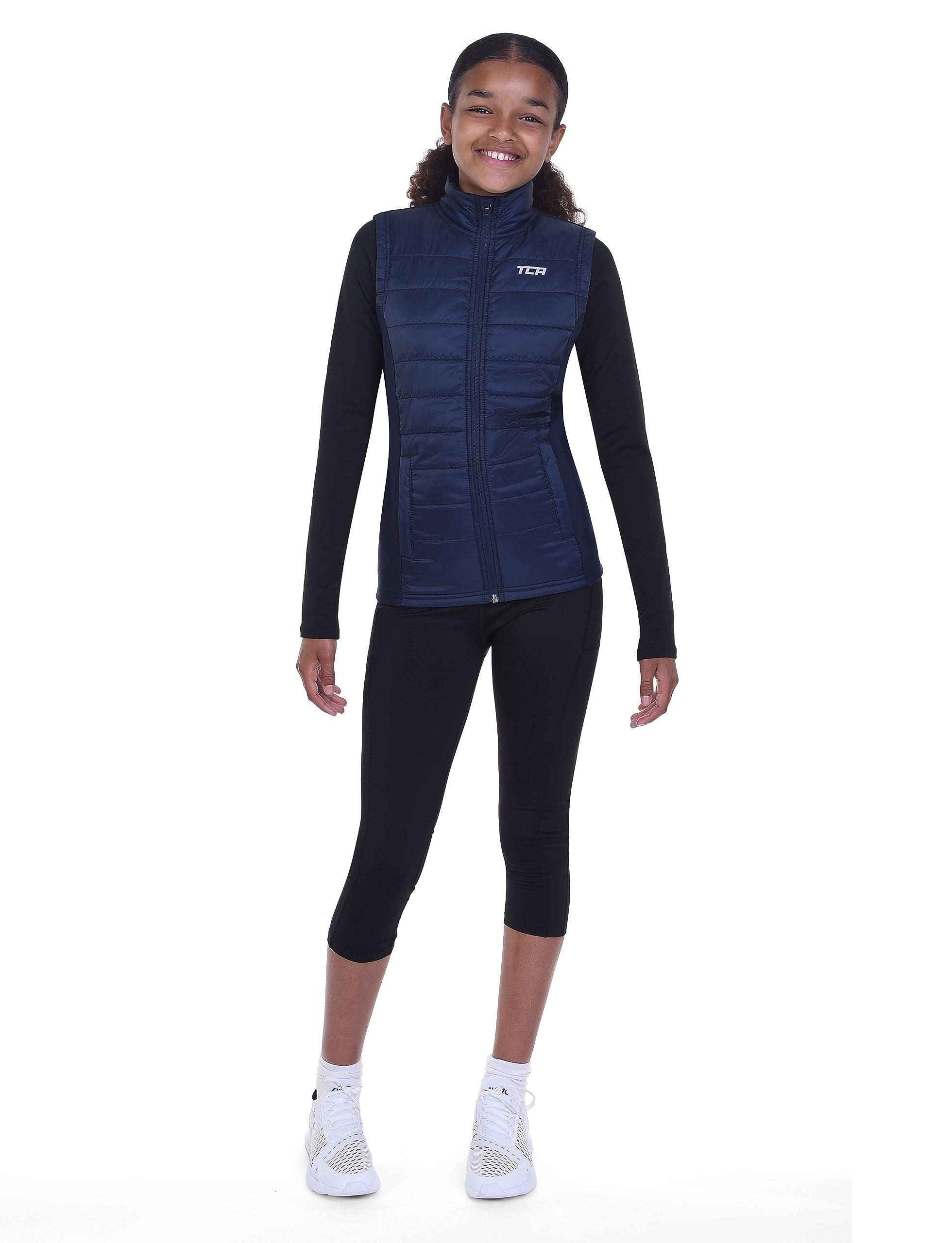 Dames Excel Winter Gilet met ritssluiting zakken 4/7