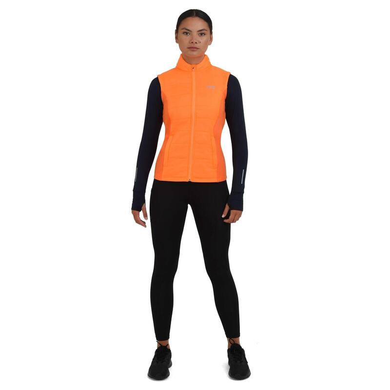 Gilet Excel avec Poches à Fermeture Éclair pour Femmes