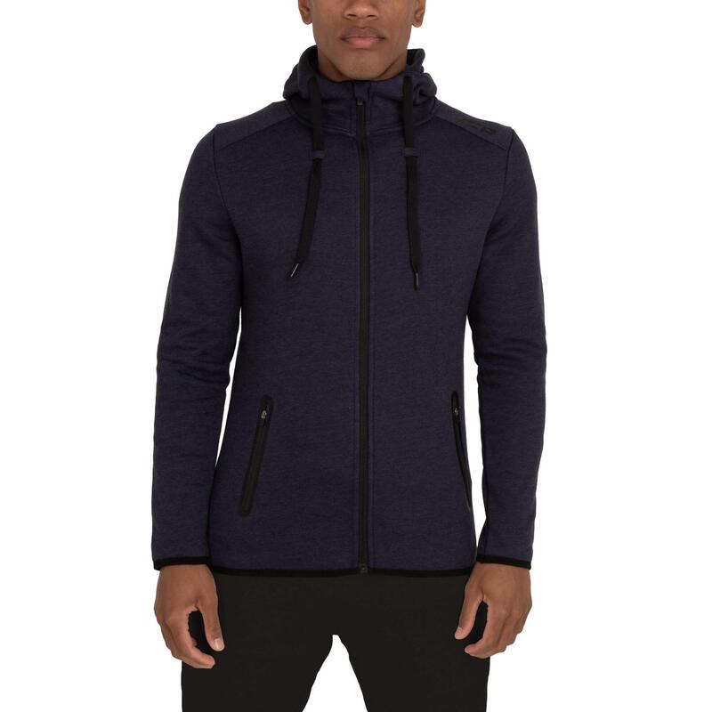 Sweat à Capuche Revolution Tech avec Poches à Fermeture Éclair pour Hommes