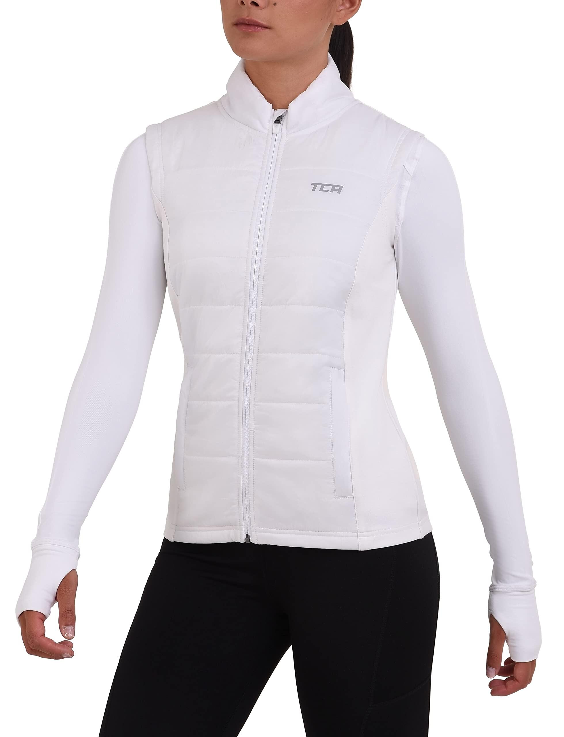 TCA Dames Excel Winter Gilet met ritssluiting zakken