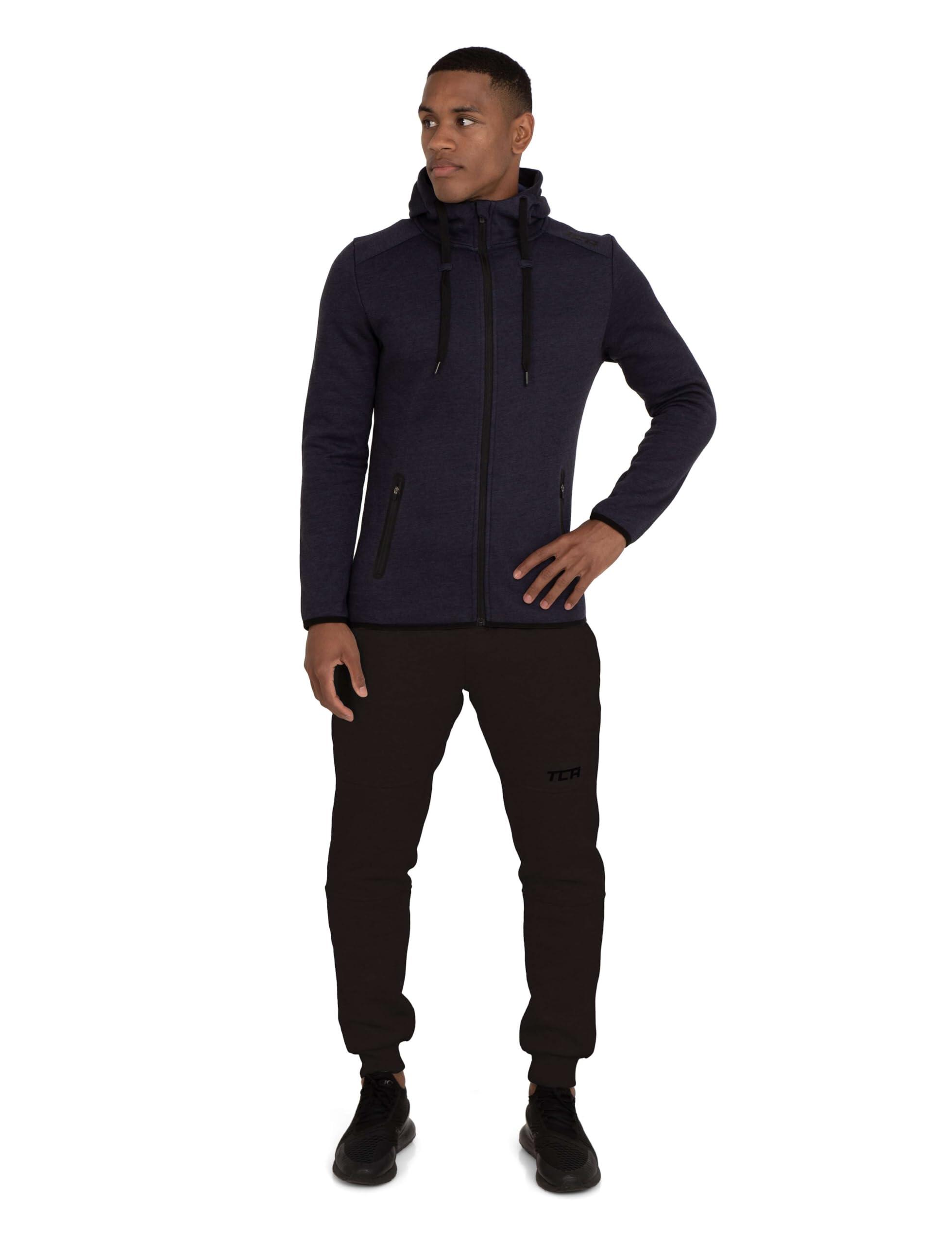 Men’s Revolution Tech Hoodie with Zip Pockets - Navy Marl 6/7