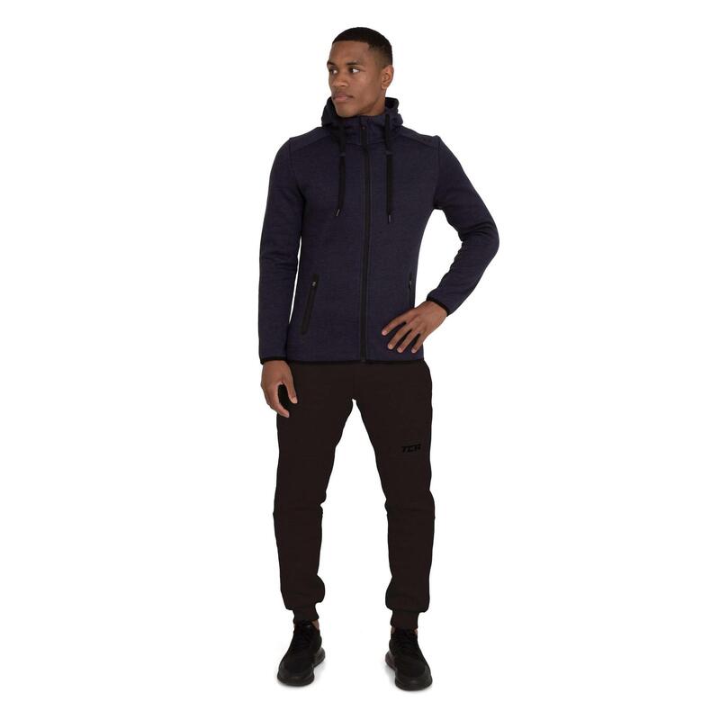 Sweat à Capuche Revolution Tech avec Poches à Fermeture Éclair pour Hommes