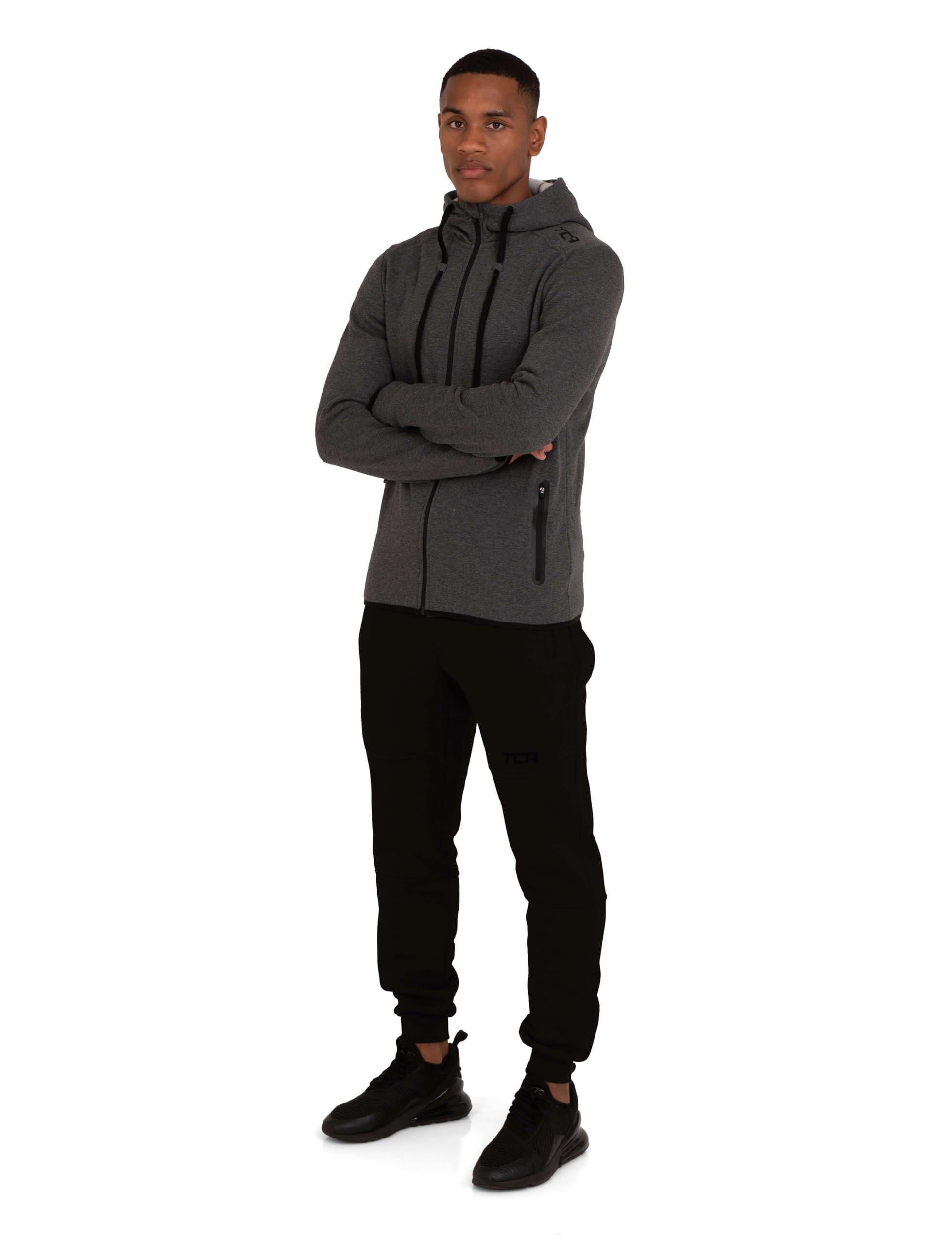 Men’s Revolution Tech Hoodie with Zip Pockets - Asphalt Marl 6/7