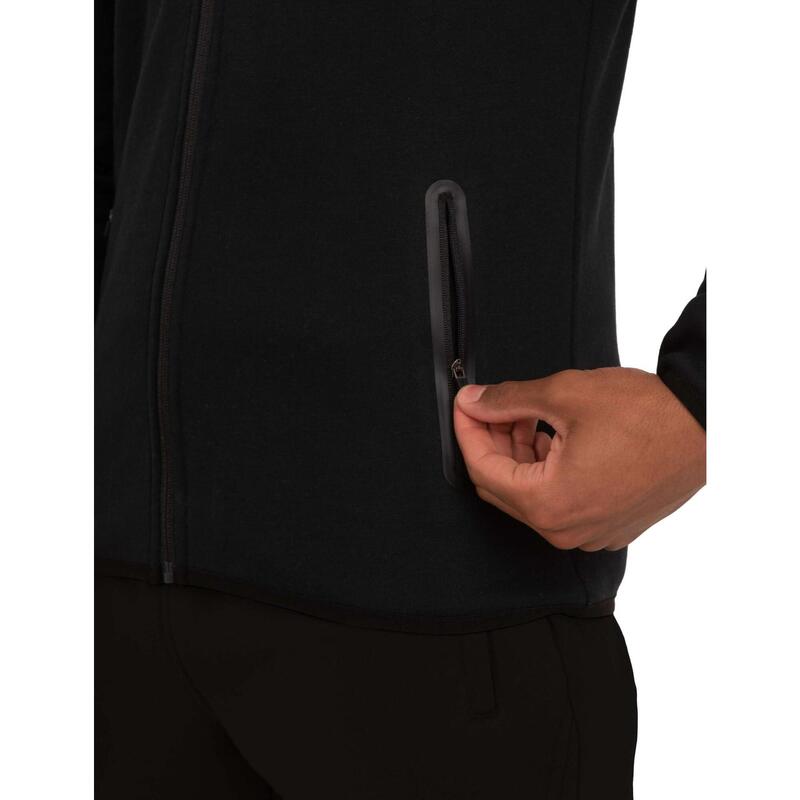 Sweat à Capuche Revolution Tech avec Poches à Fermeture Éclair pour Hommes