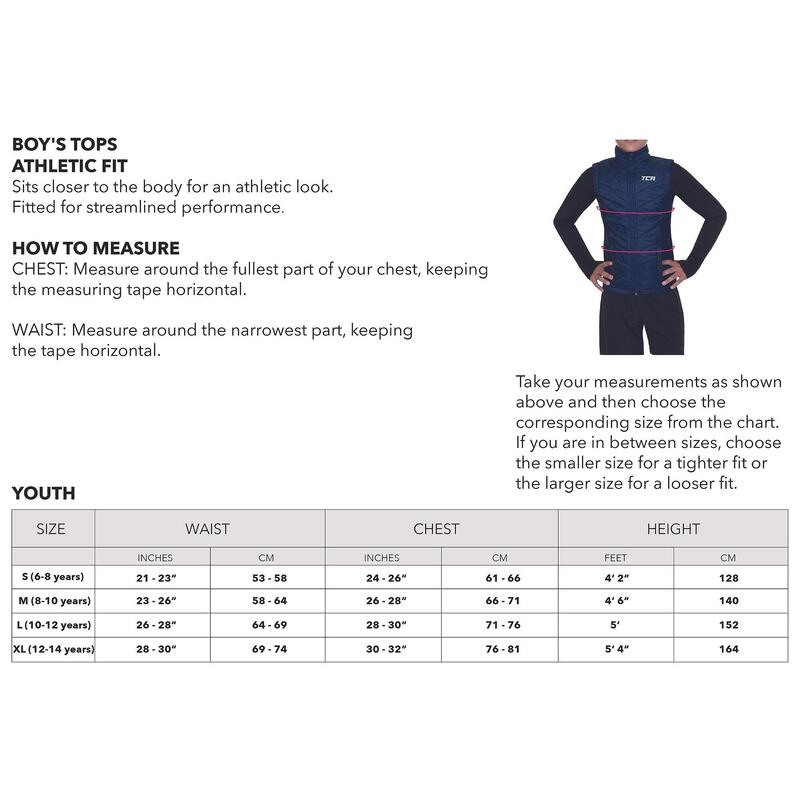 TCA Excel Runner Doudoune de Course à Pied Légère Thermique Gilet sans Manche