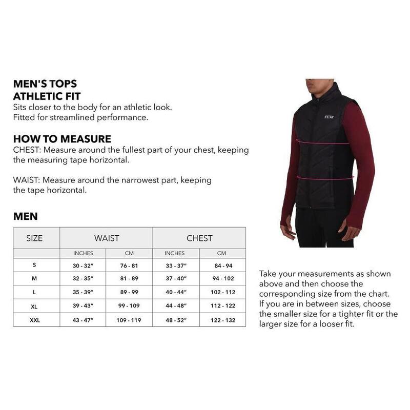 Gilet avec Poches à Fermeture Éclair Excel Runner pour Hommes