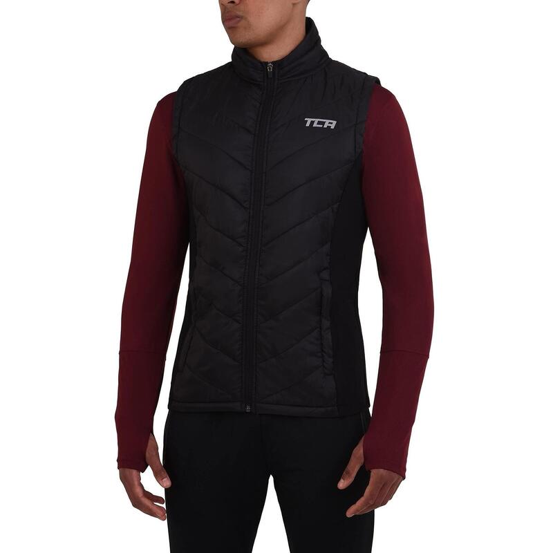 Heren Excel Winter Gilet met ritssluiting zakken