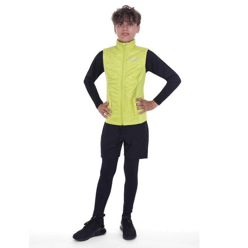 TCA Excel Runner Doudoune de Course à Pied Légère Thermique Gilet sans Manche