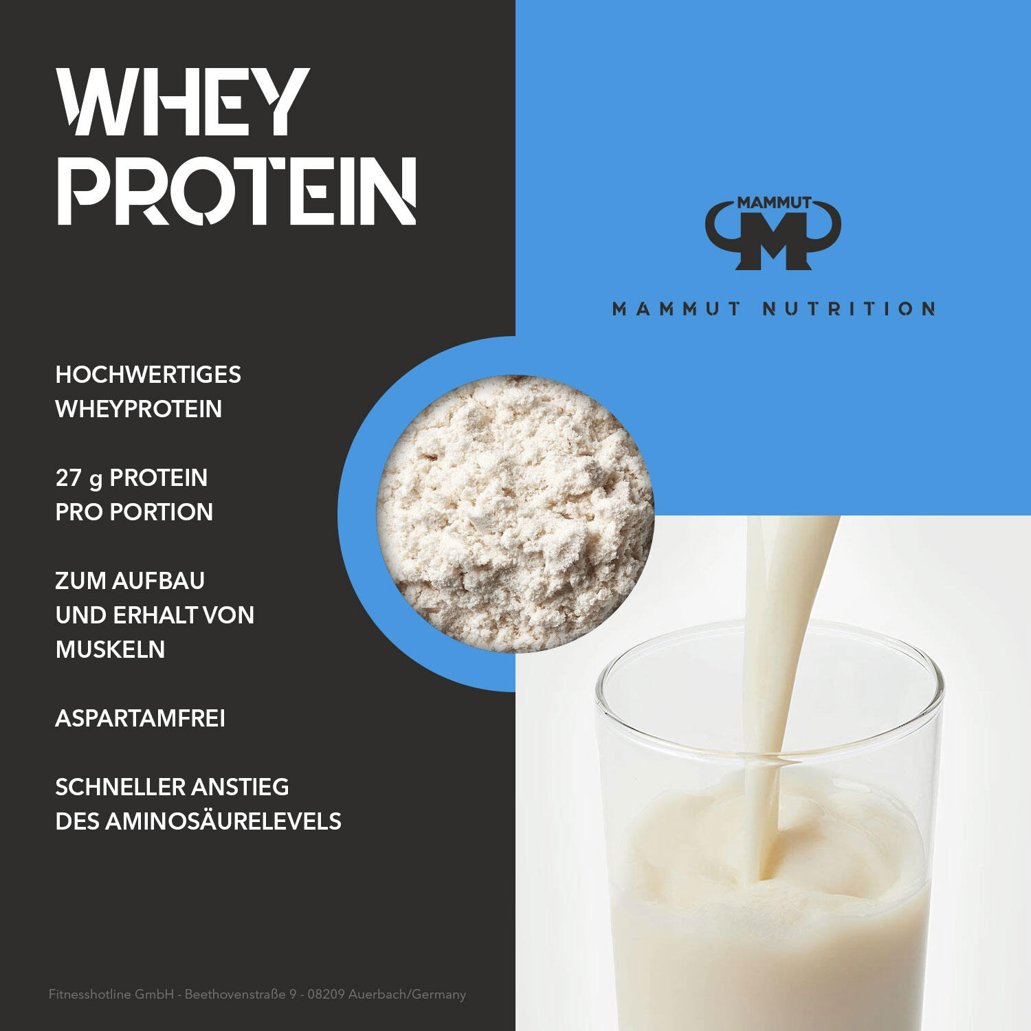 Whey Protein - Coconut White Chocolate  - 1000 g Zipp-Beutel 2/4