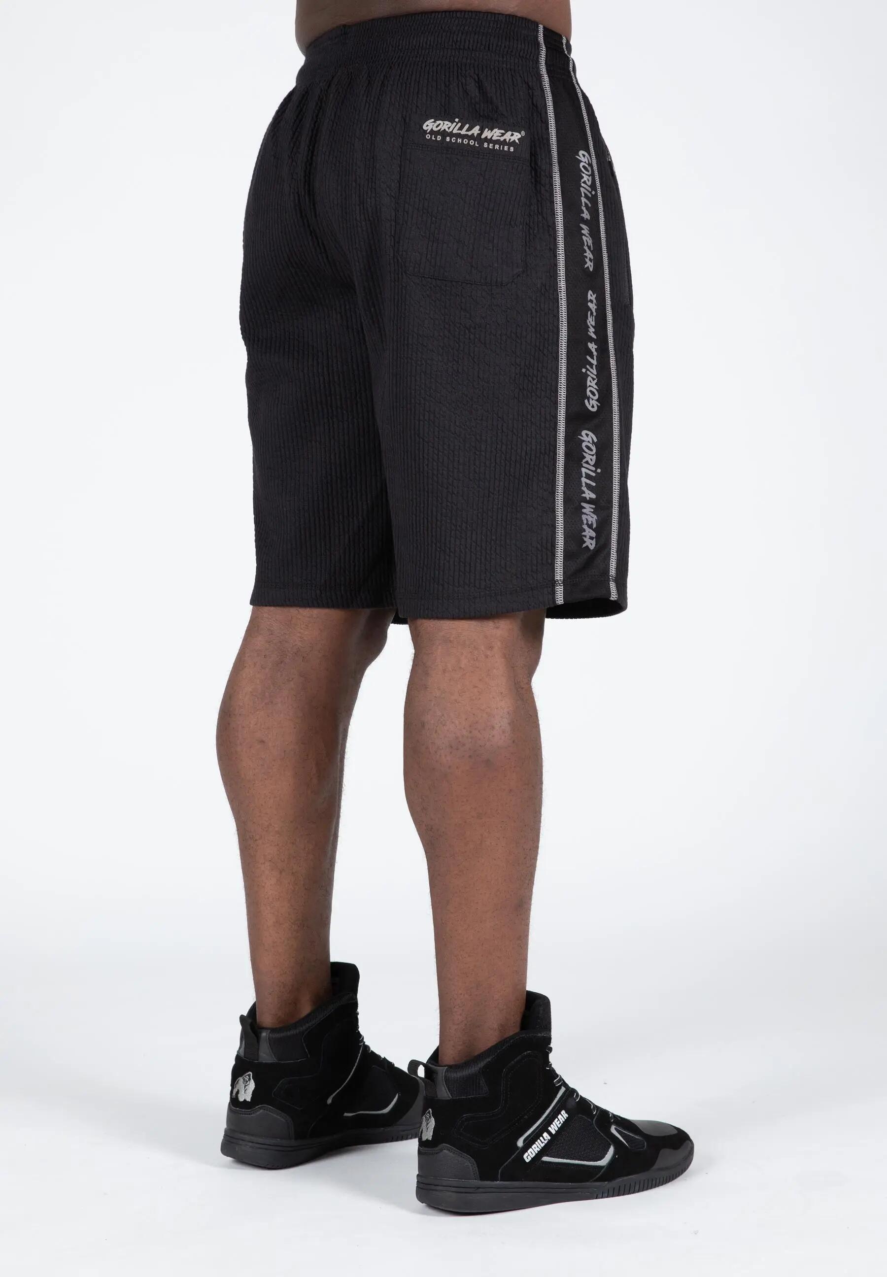 Buffalo Allenamento vecchia scuola Pantaloncini - Nero/Grau 4/6