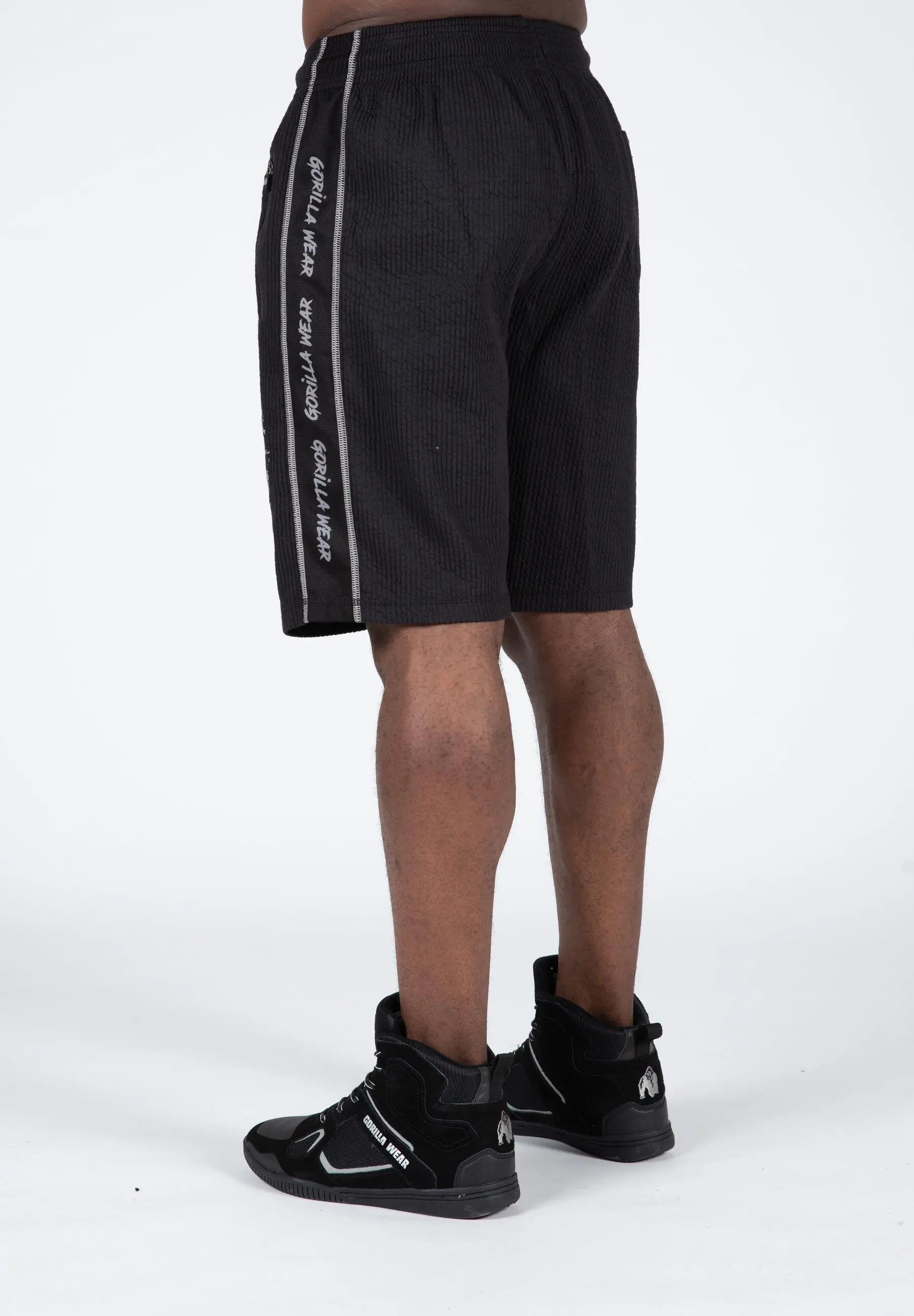 Buffalo Allenamento vecchia scuola Pantaloncini - Nero/Grau 3/6