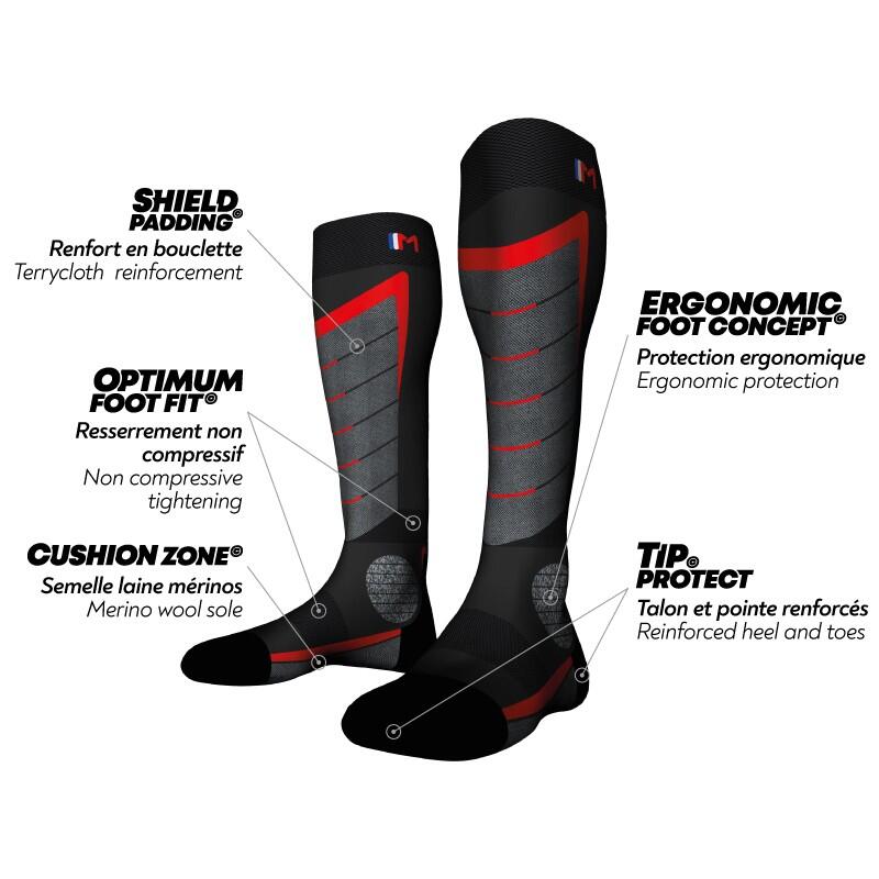 ACCESS - Chaussettes de ski chaudes et confortables. 5/5