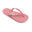 Tongs pour femmes Brasileras de couleur rose avec semelle en gomme