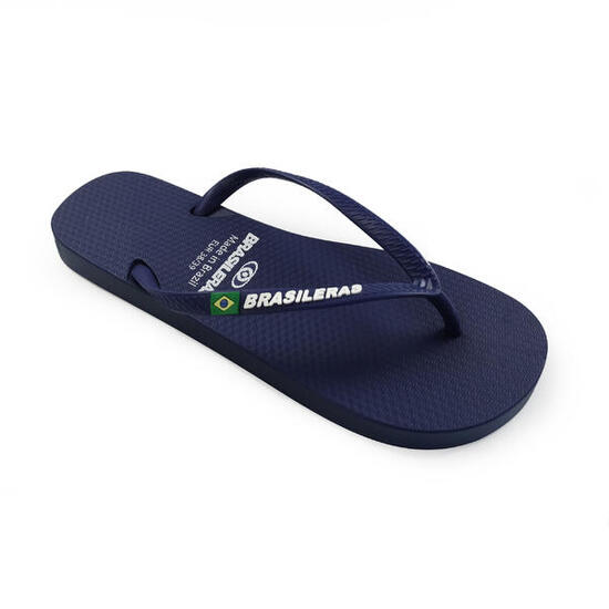 Chanclas De Playa De Mujer Brasileras Dedo Verde Agua suela goma