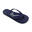 Tongs pour femmes Brasileras de couleur bleu avec semelle en gomme