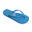 Tongs pour femmes Brasileras de couleur bleu ciel avec semelle en gomme