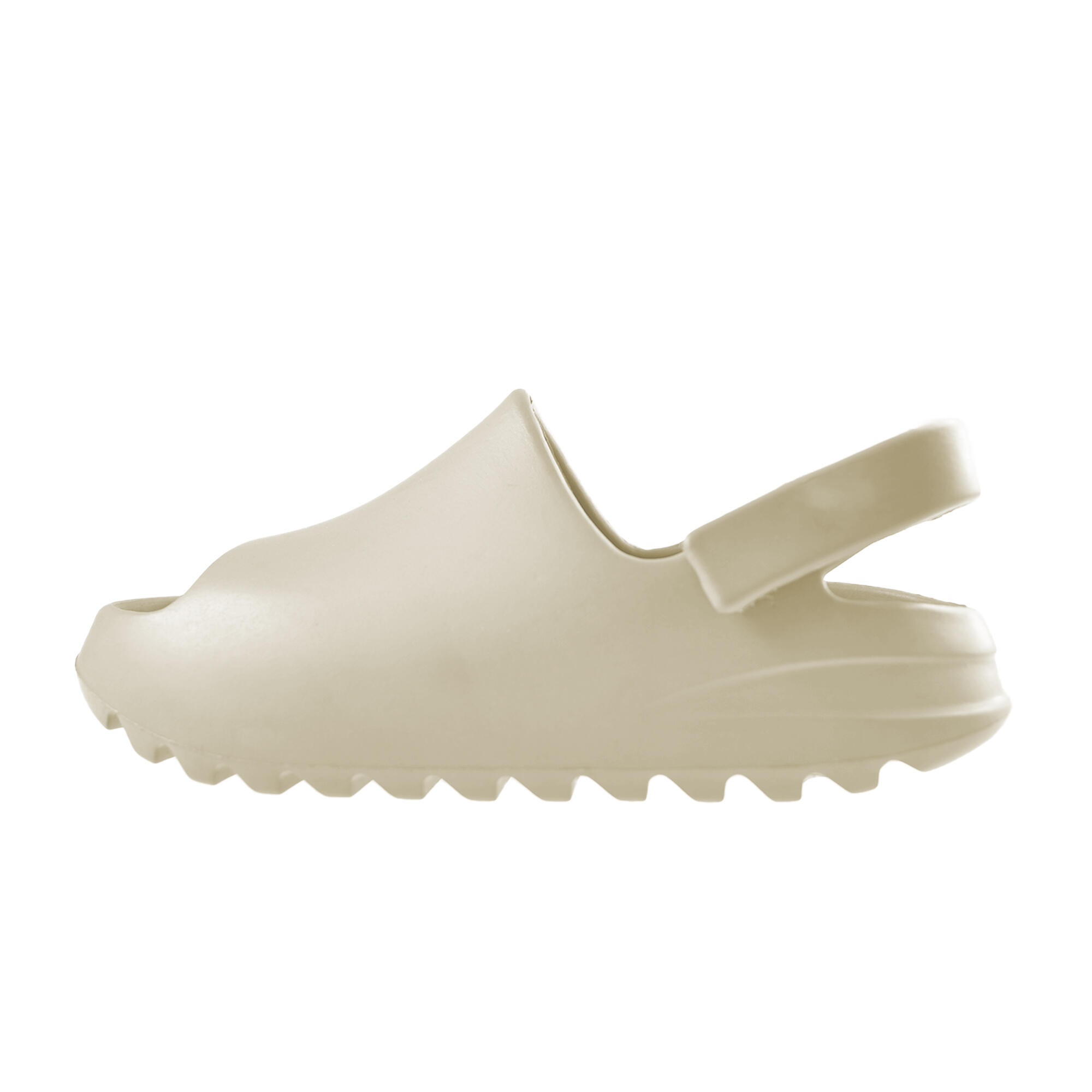 Tongs pour Enfants Brasileras de couleur beige avec semelle en gomme 4/6