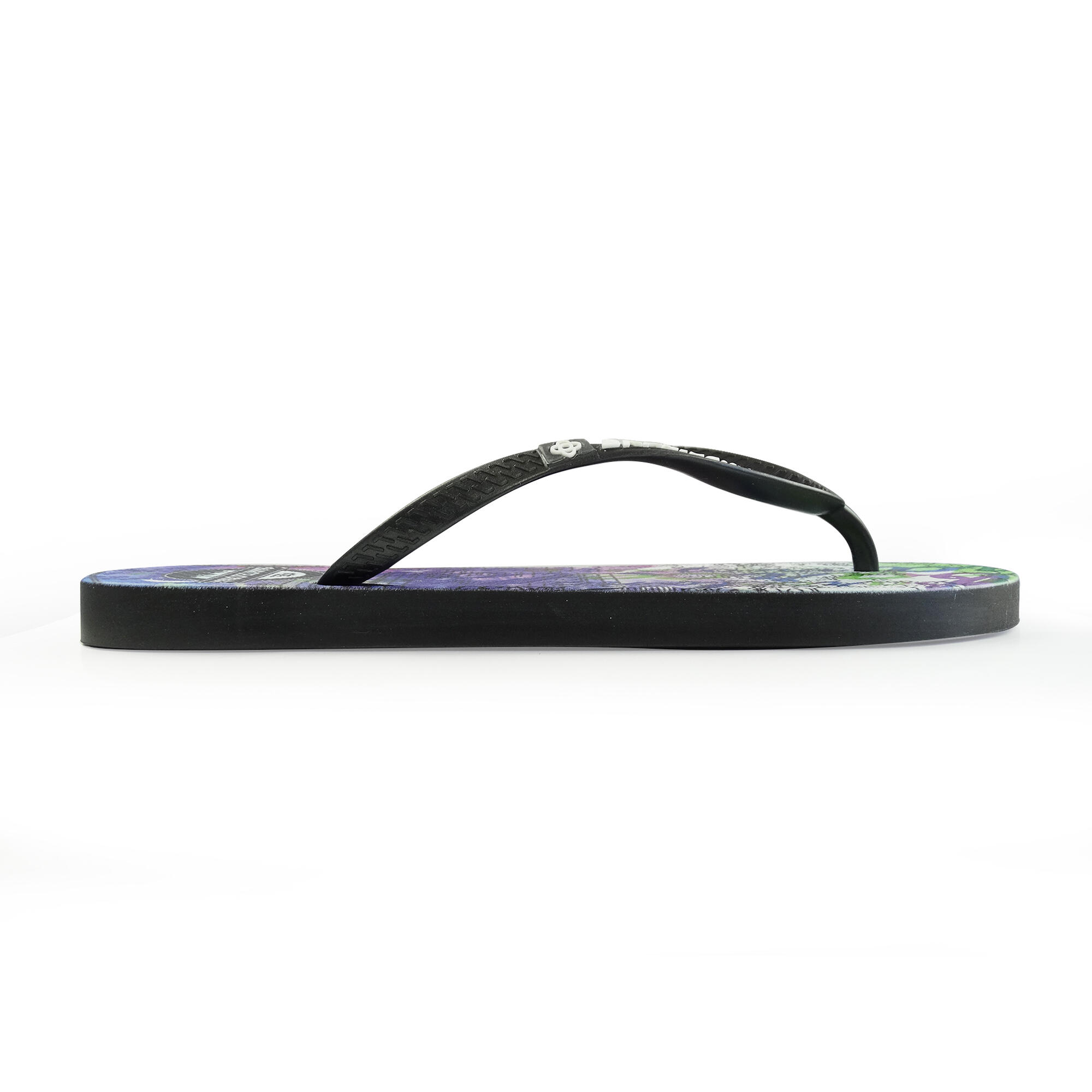 Tongs pour femme Brasileras de couleur gris avec semelle en gomme 3/5