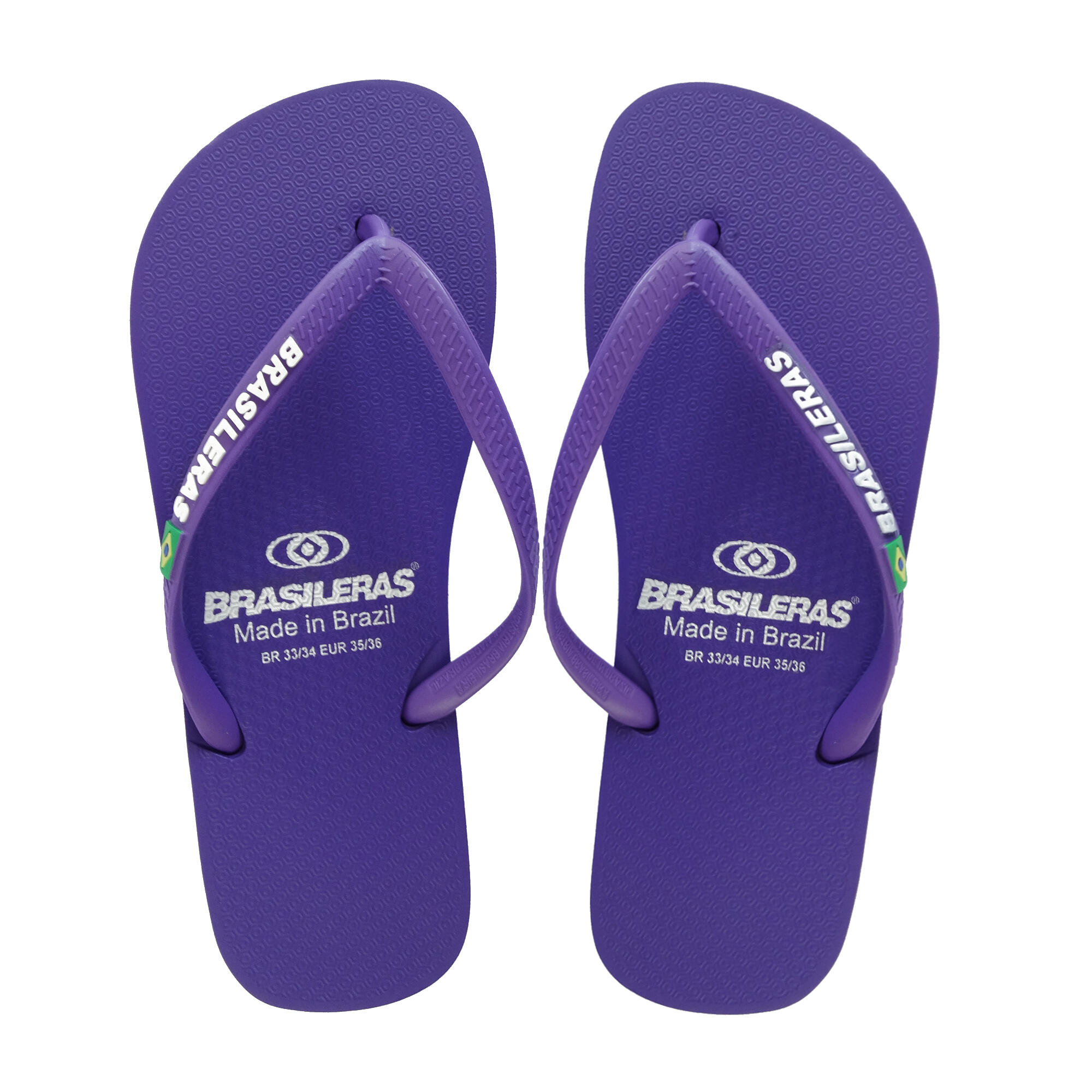 Chanclas De Playa De Mujer Brasileras Dedo Lila suela goma Antideslizante 3/5