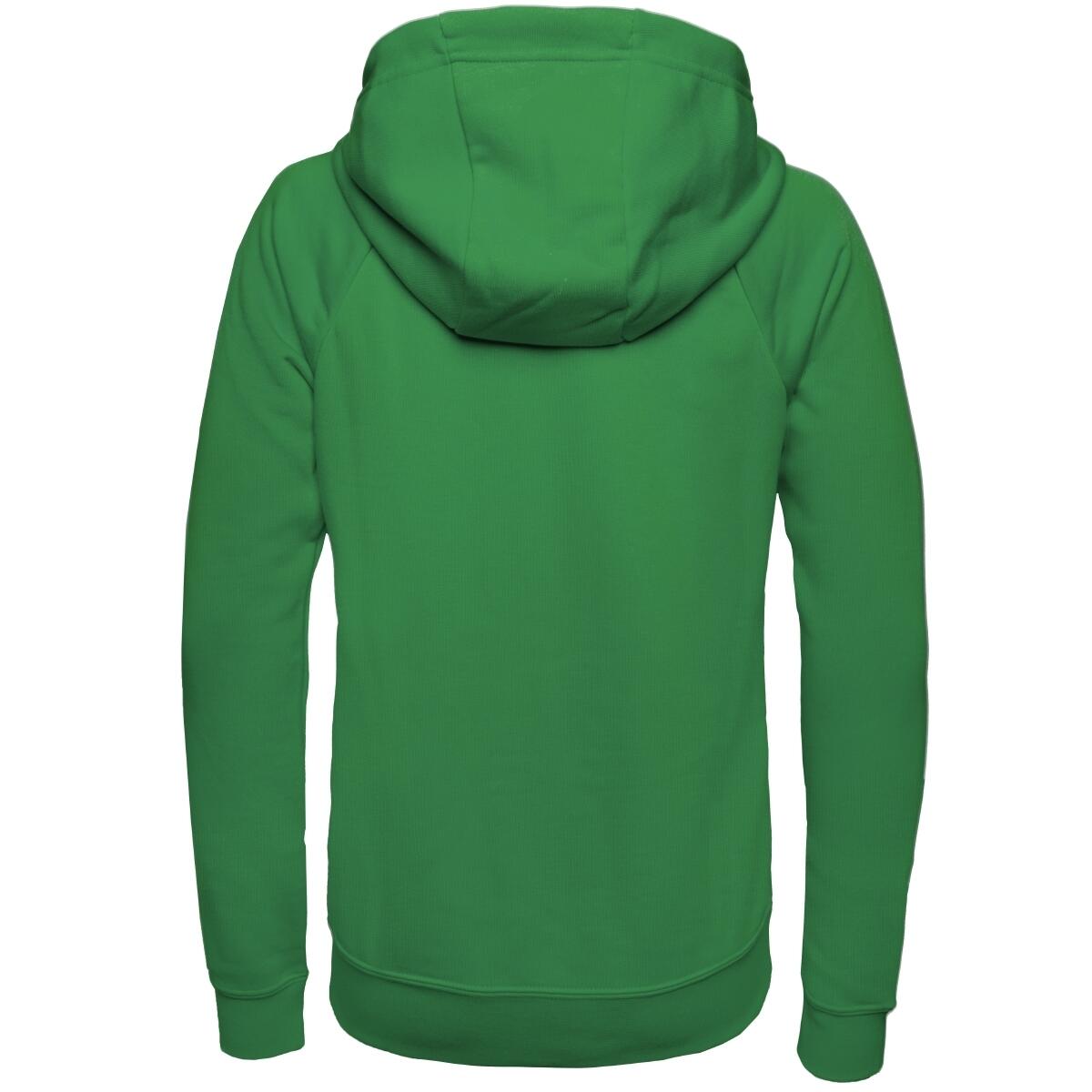 Felpa con cappuccio donna ( fleece) nike verde 2/4