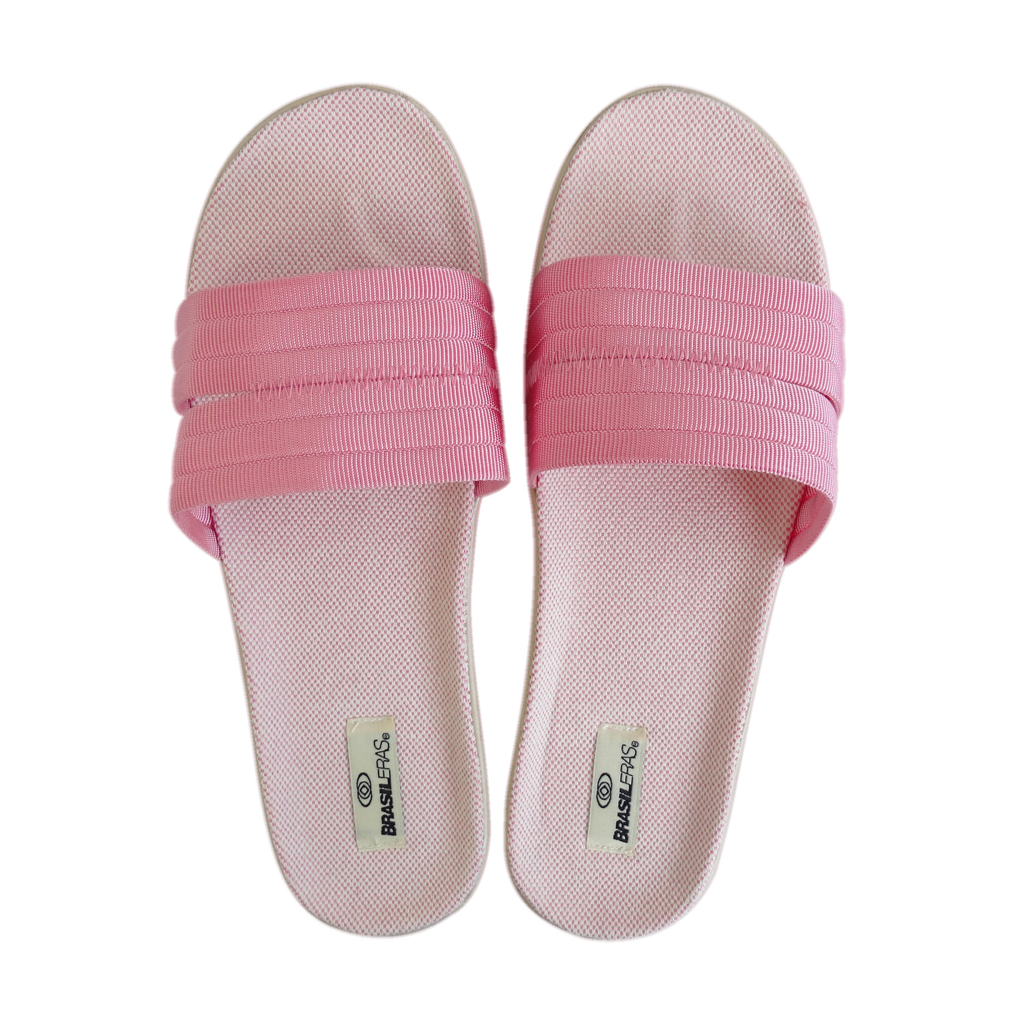 Sandalias De Mujer Brasileras Dedo Rosa suela goma Antideslizante 3/4