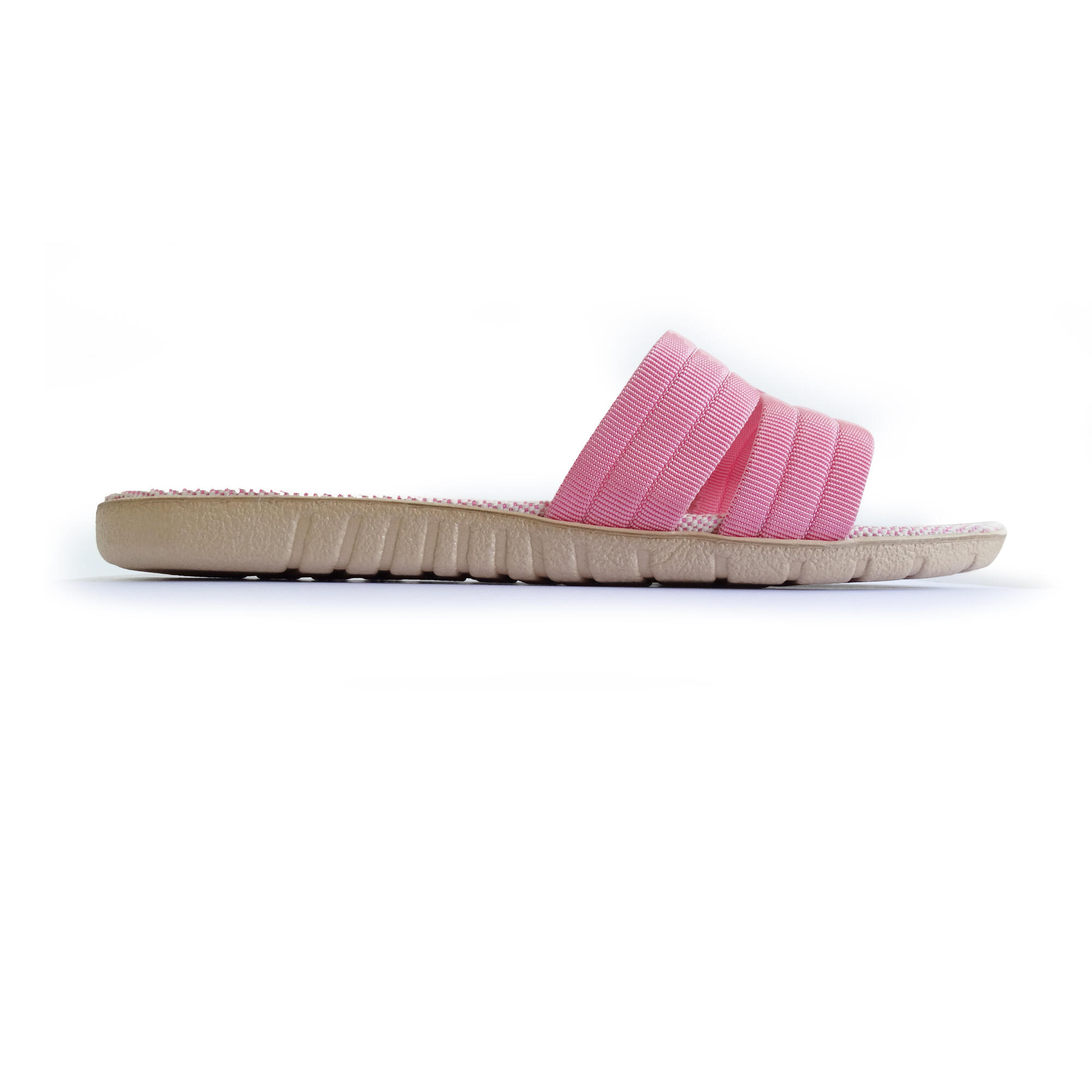 Sandalias De Mujer Brasileras Dedo Rosa suela goma Antideslizante 2/4