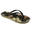 Tongs pour femmes Brasileras de couleur marron avec semelle en gomme