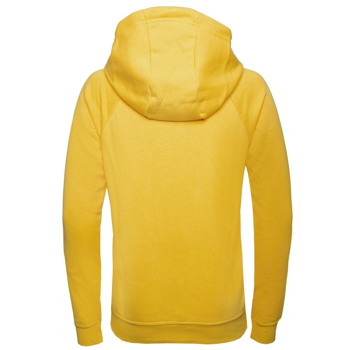 Felpa con cappuccio donna ( fleece) nike giallo 2/4
