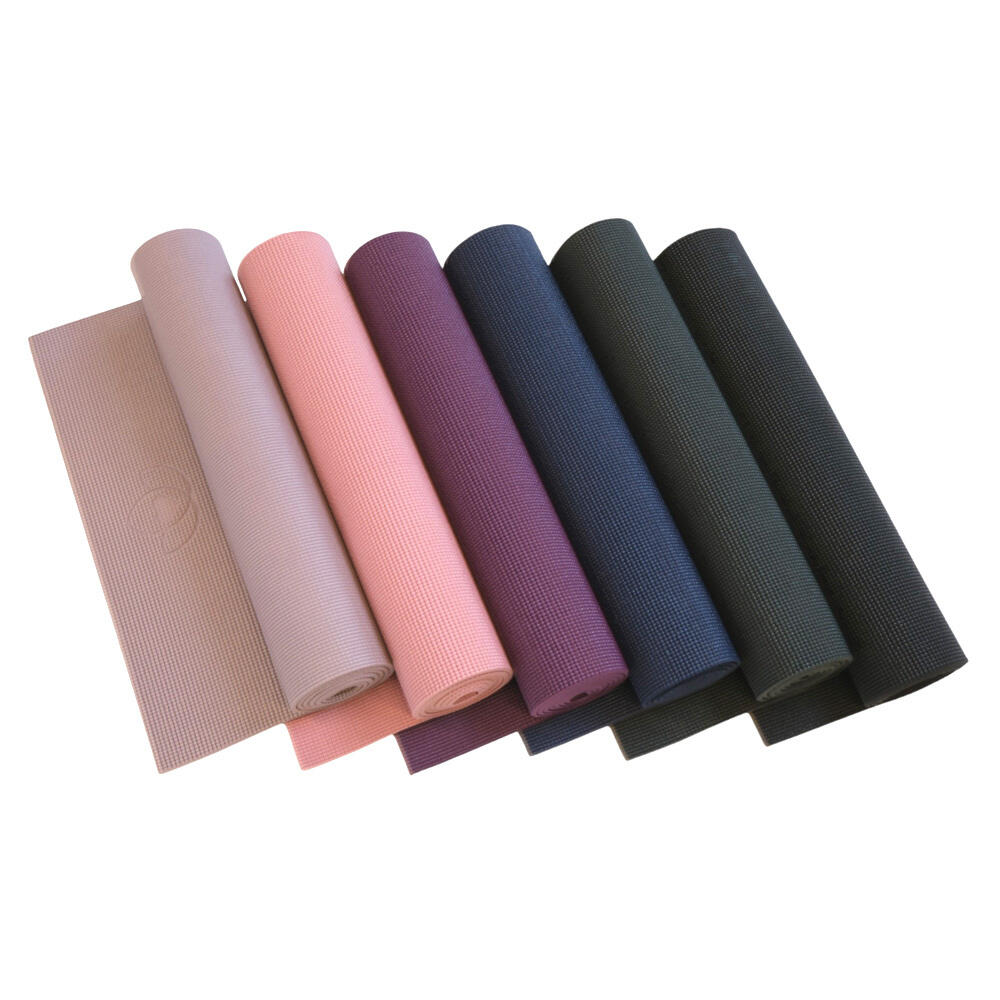 Lotus Yogamat sticky extra dik zwart 4/5