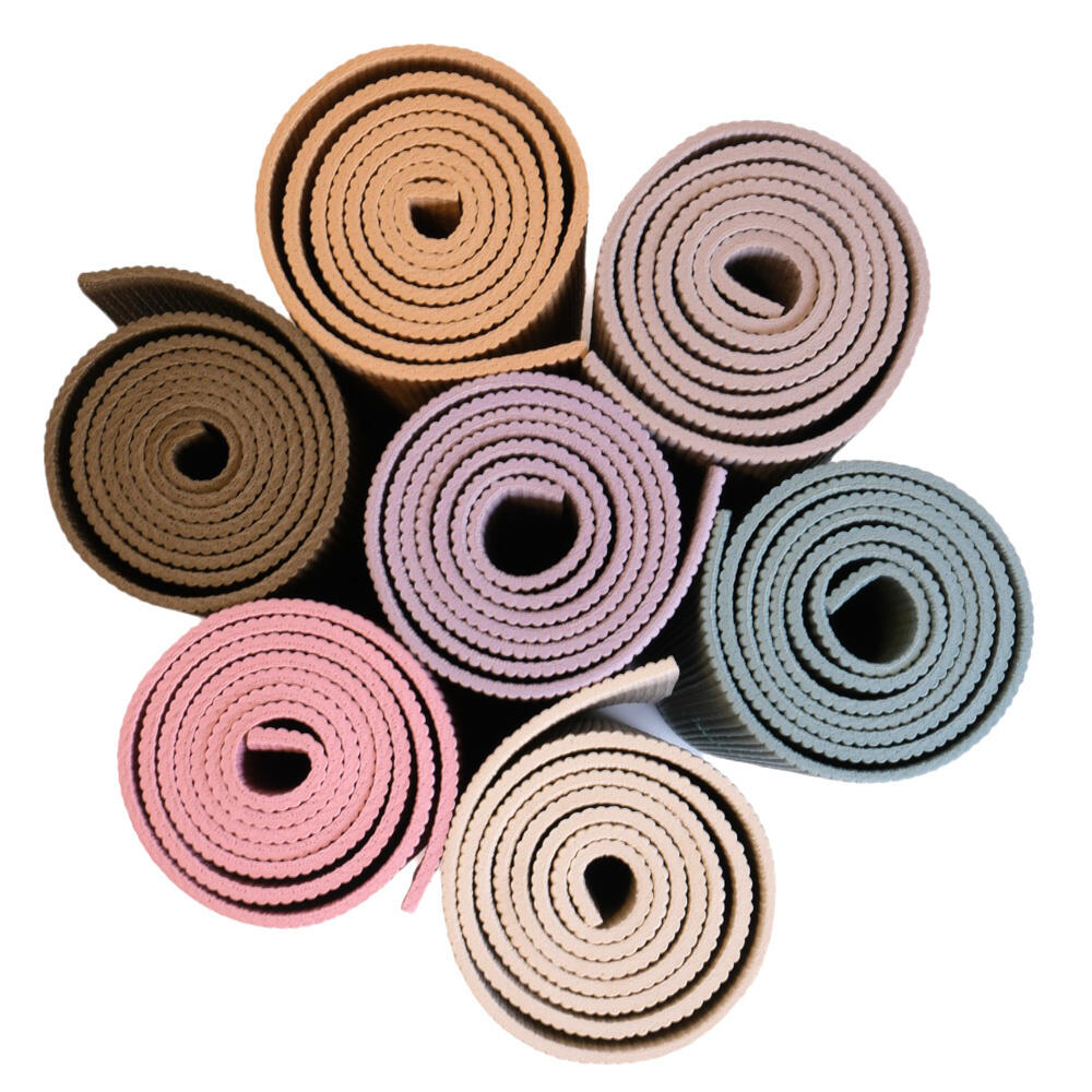 Lotus Yogamat sticky extra dik lavendelpaars 4/5