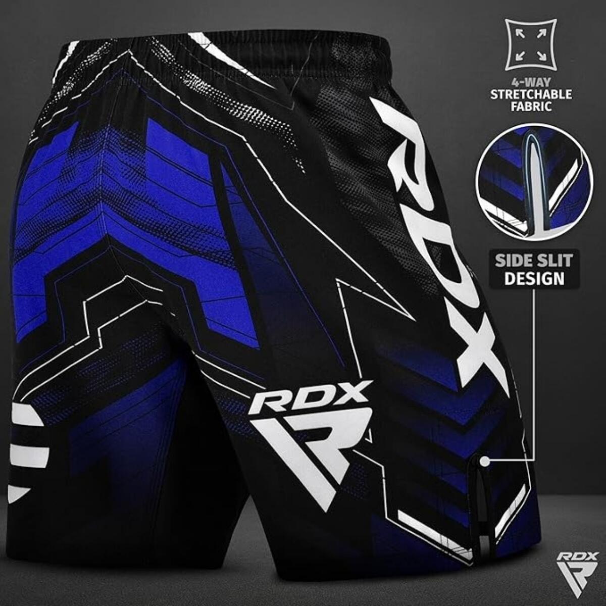 IMMAF MMA Fight & Training Shorts Blauw - L 4/6